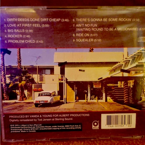 AC/DC CD - Picture 2 of 2